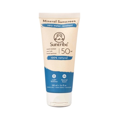 Suntribe Natural Mineral Sunscreen SPF50 100ml